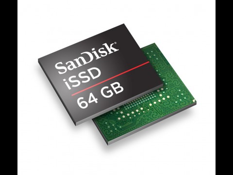 iSSD von Sandisk im BGA-Geh&auml;use mit 157 Pins